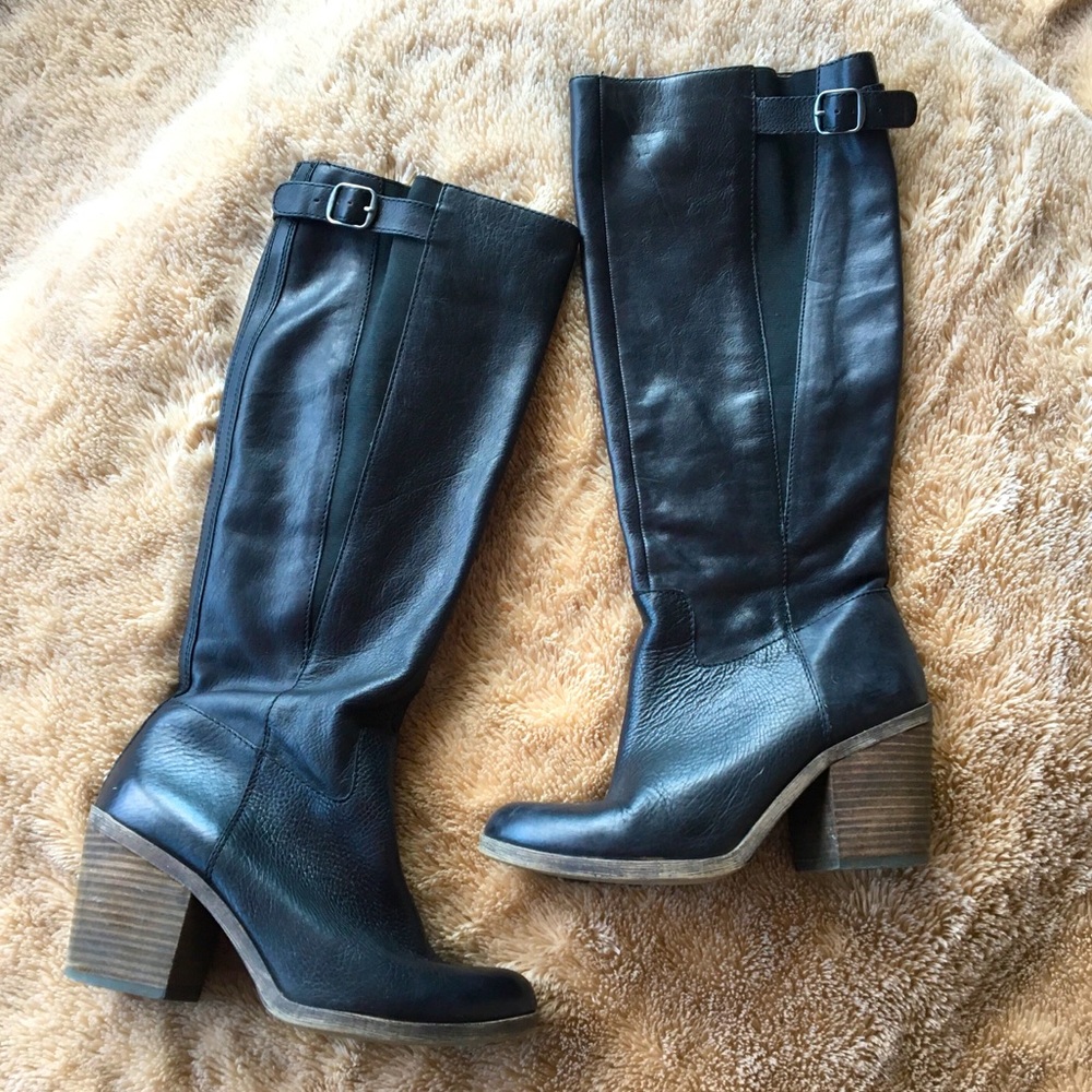 Lucky Brand Tall Boots Black 7.5